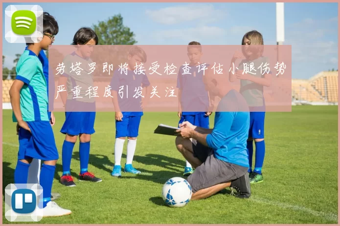 劳塔罗即将接受检查评估小腿伤势严重程度引发关注